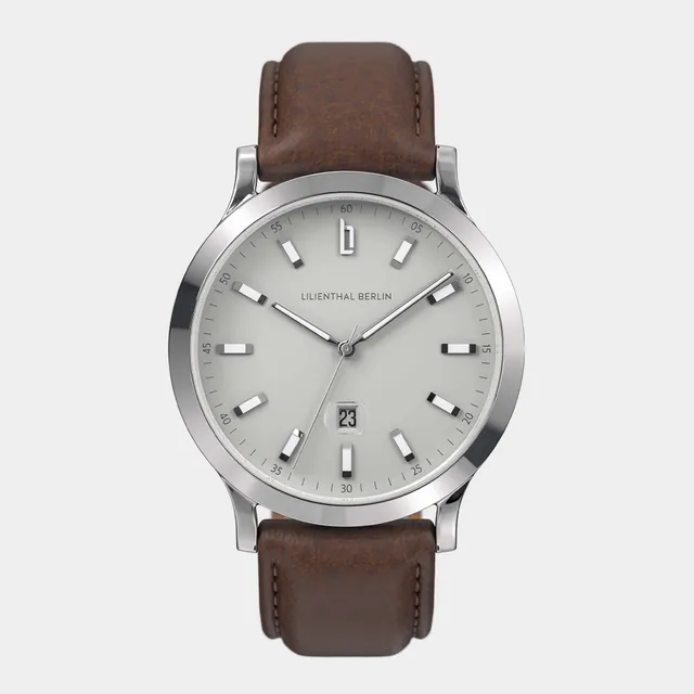 lilienthal-berlin-huxley-ii-uhr-alabaster-white-40-mm image 1