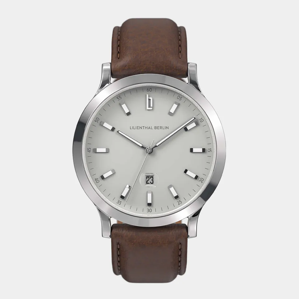 lilienthal-berlin-huxley-ii-uhr-alabaster-white-40-mm image 1