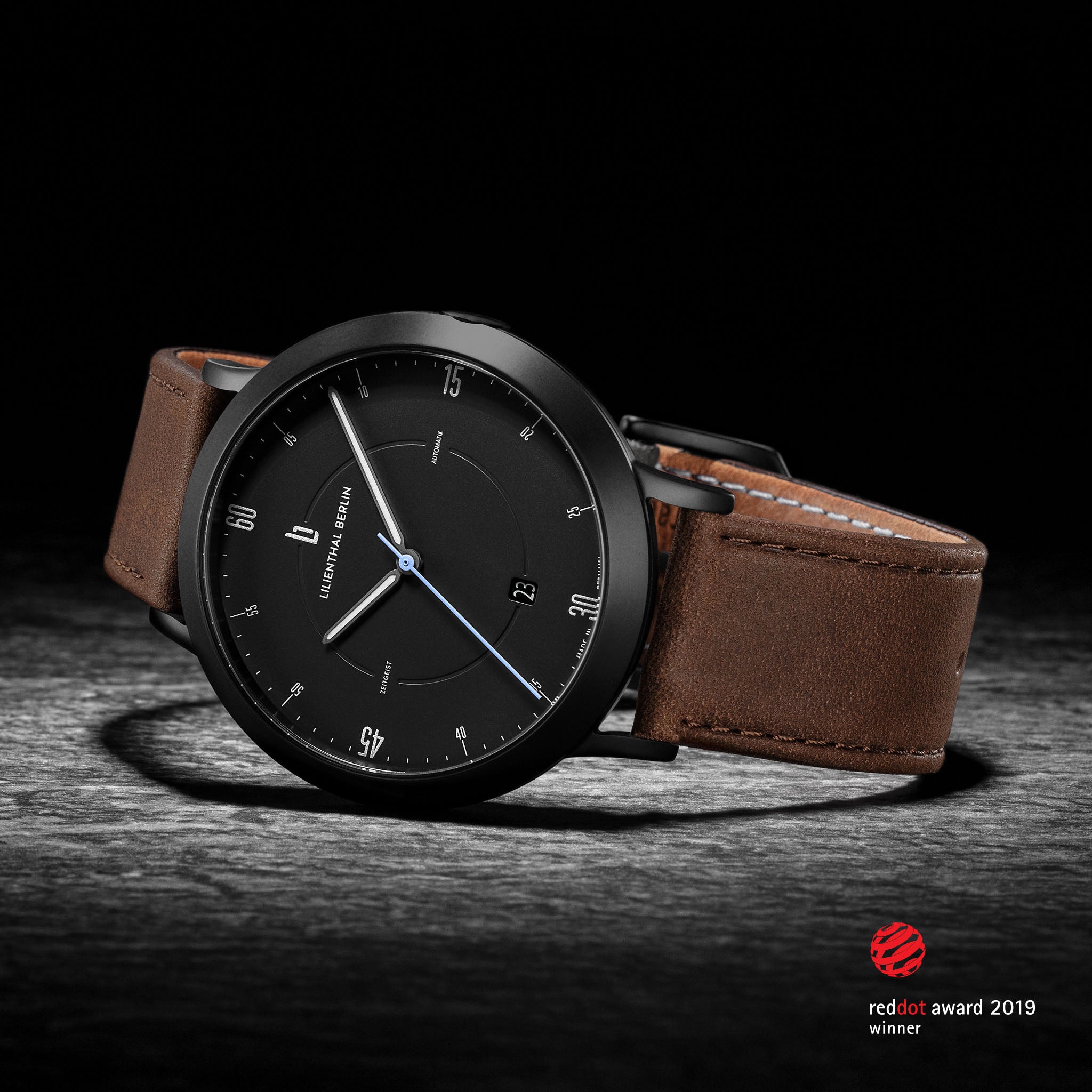 lilienthal-berlin-zeitgeist-automatik-all-black-schweizer-sellita-werk image 3