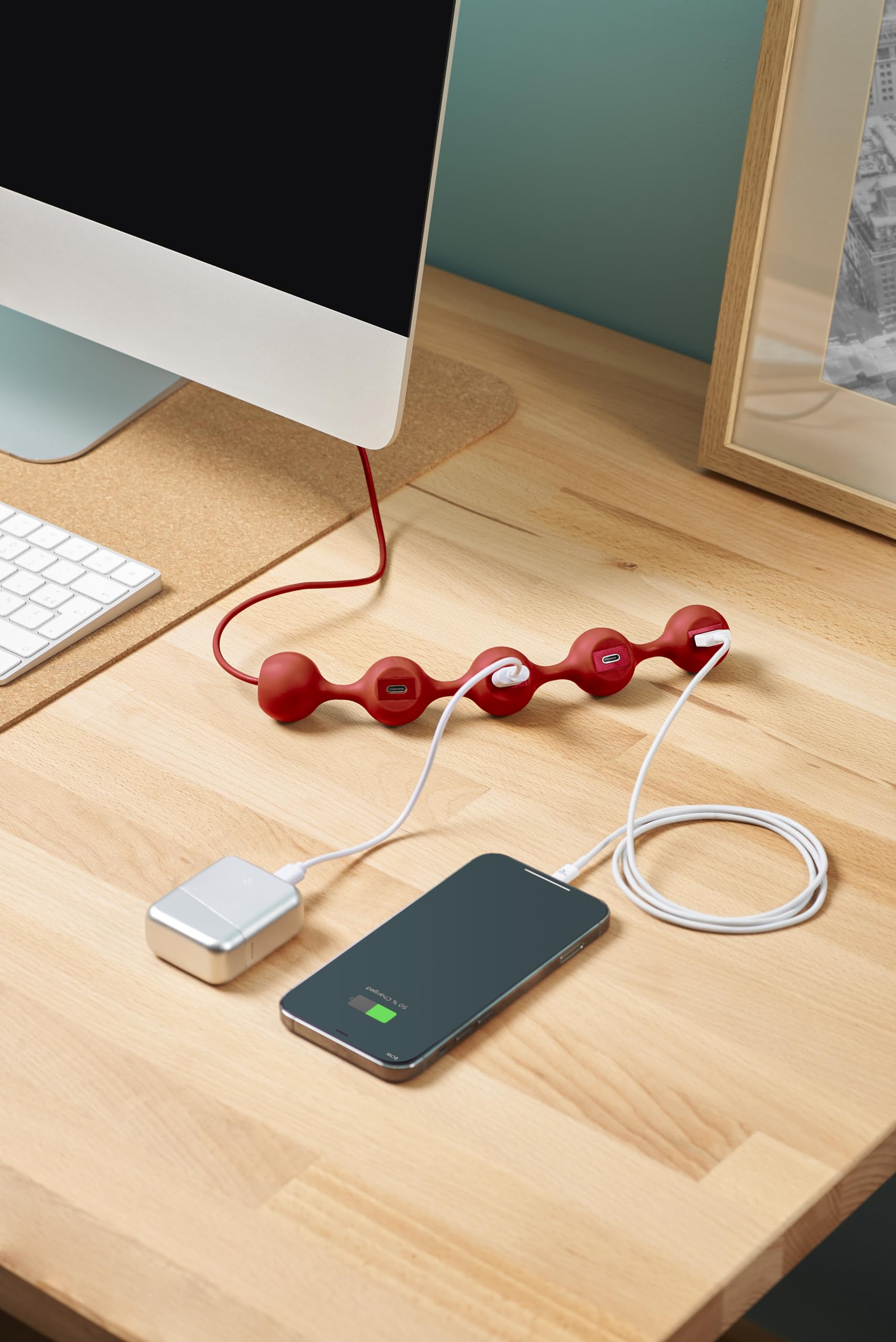 lexon-peas-hub-4-in-1-usb-c-adapter-schwarz image 5
