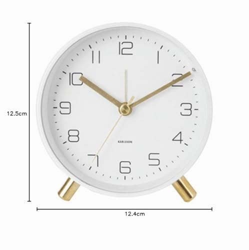karlsson-lofty-wecker-wei-matt-11-cm-analog-mit-schlummerfunktion image 8