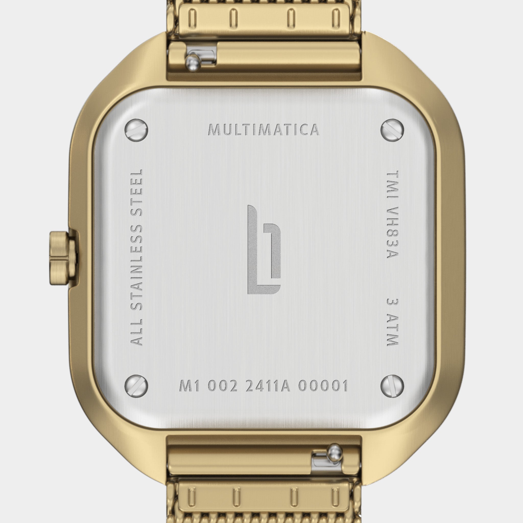 lilienthal-berlin-multimatica-all-gold-rechteckuhr-mit-tag-datum image 7