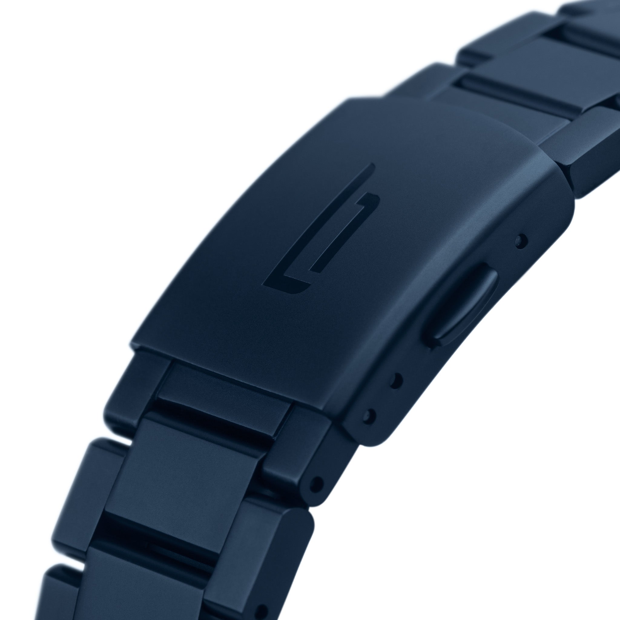 lilienthal-berlin-stainless-steel-strap-edelstahlarmband-blue-matte image 2