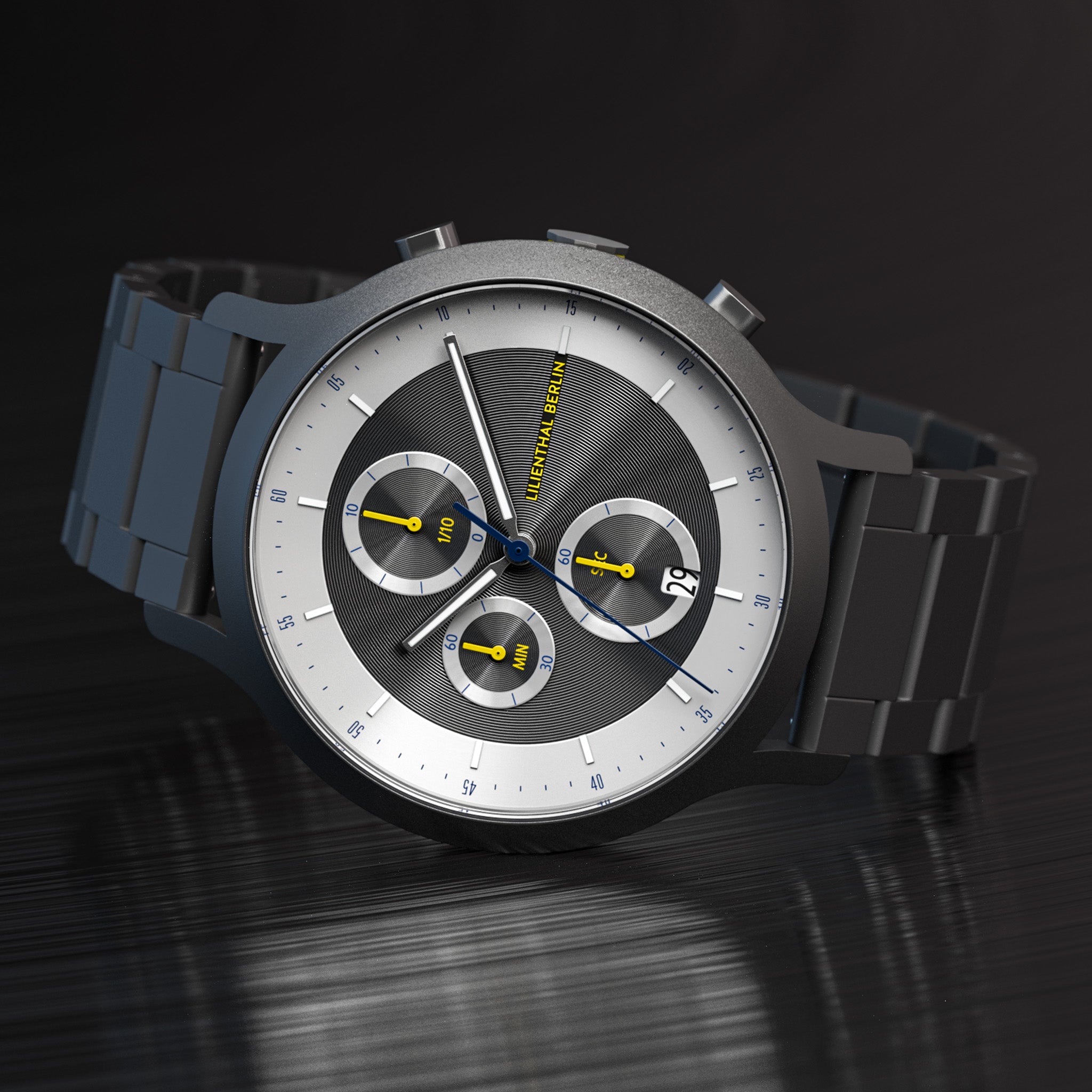 lilienthal-berlin-chronograph-lp-dark-silver-white image 3