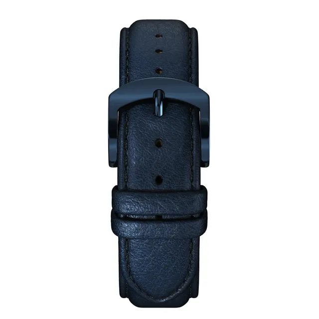 lilienthal-berlin-uhrenarmband-leder-dunkelblau image 1