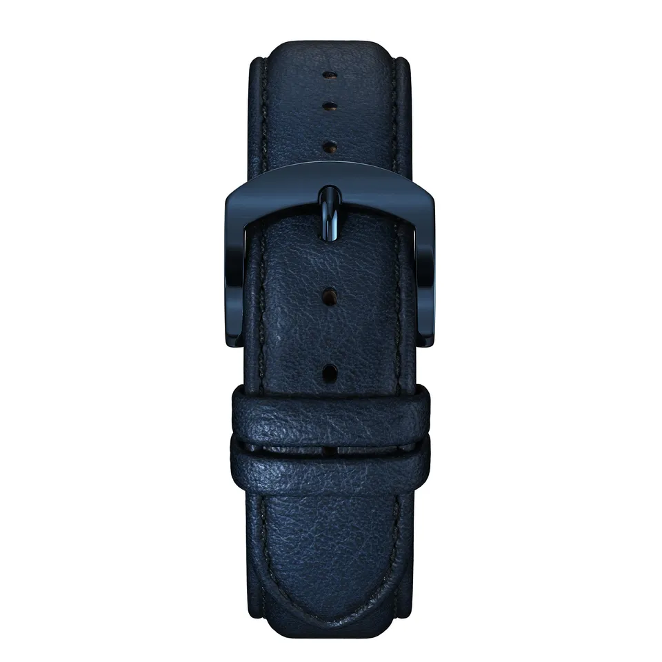 lilienthal-berlin-uhrenarmband-leder-dunkelblau image 1