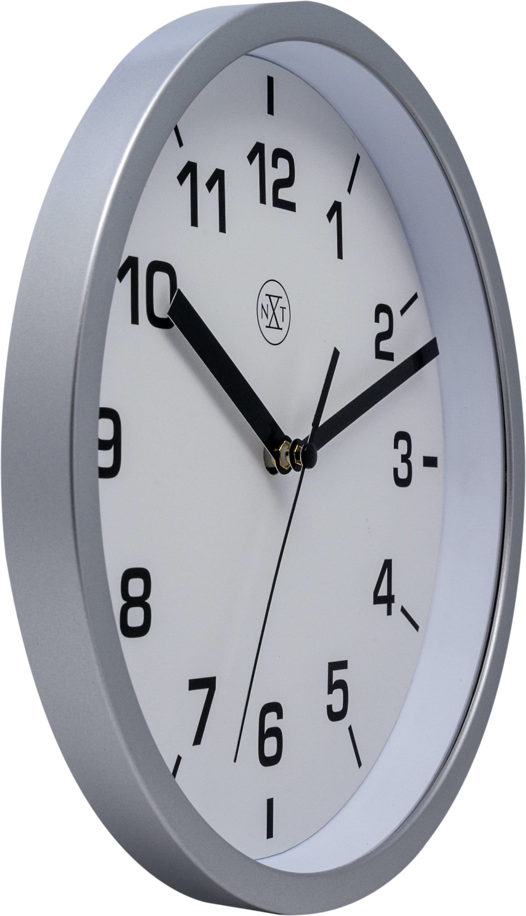 nextime-easy-small-wanduhr-20-cm-kunststoff-wei image 6
