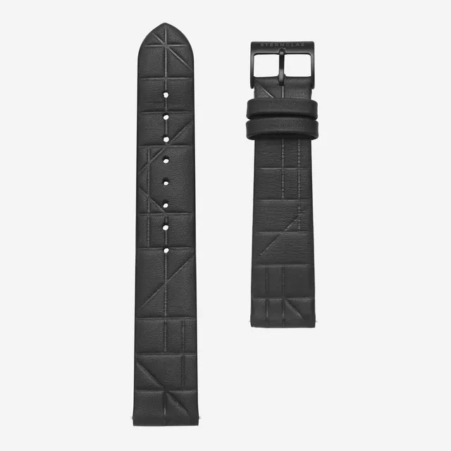 sternglas-editionsband-20-bauhaus-lederarmband-20-mm image 1