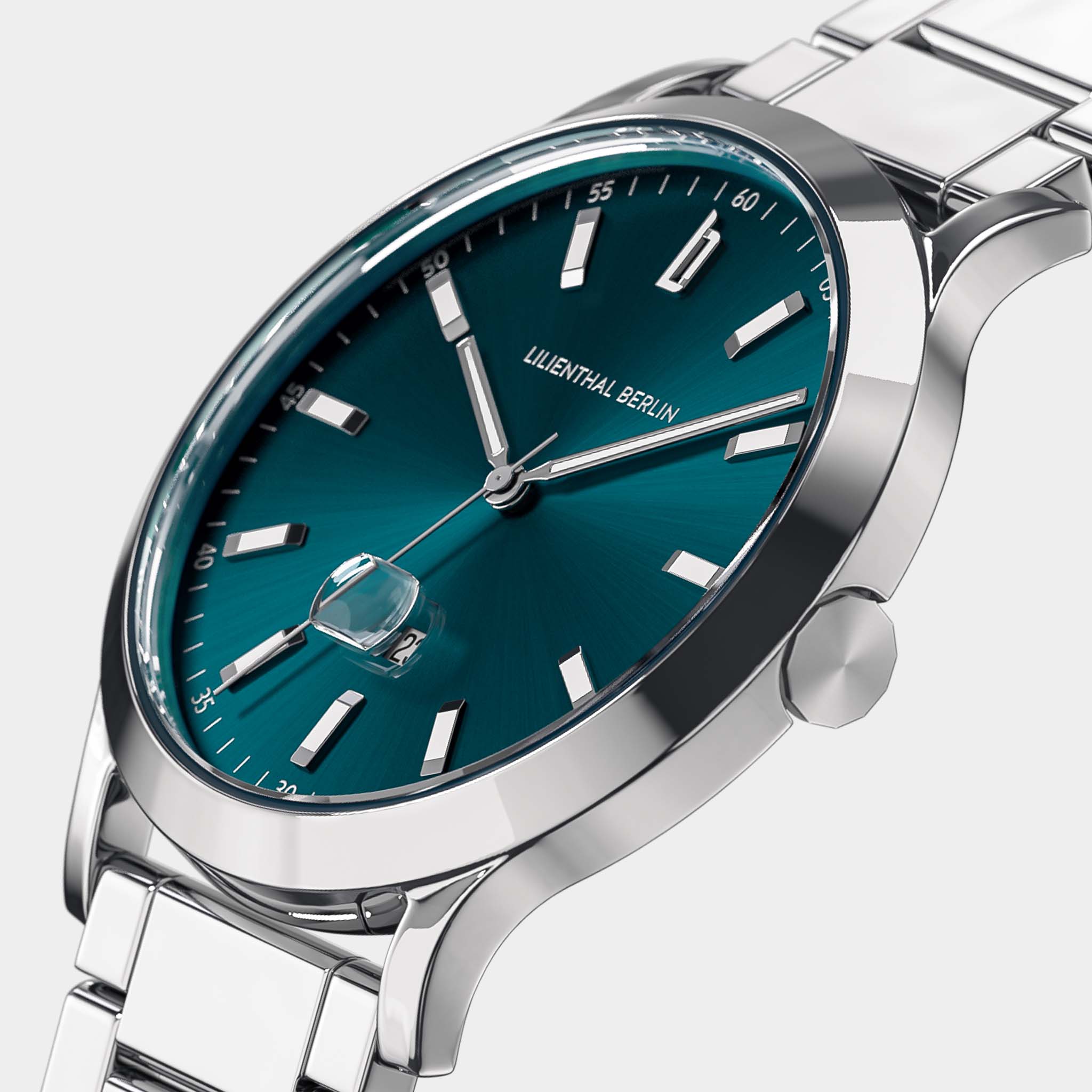 lilienthal-berlin-huxley-ii-oceanic-teal-unisex-uhr-40-mm image 2