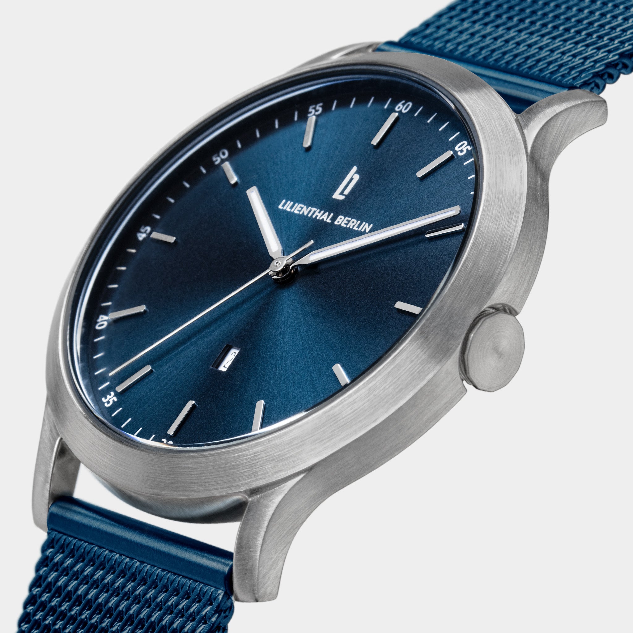 lilienthal-berlin-huxley-silver-blue-armbanduhr-40-mm-bestseller image 2