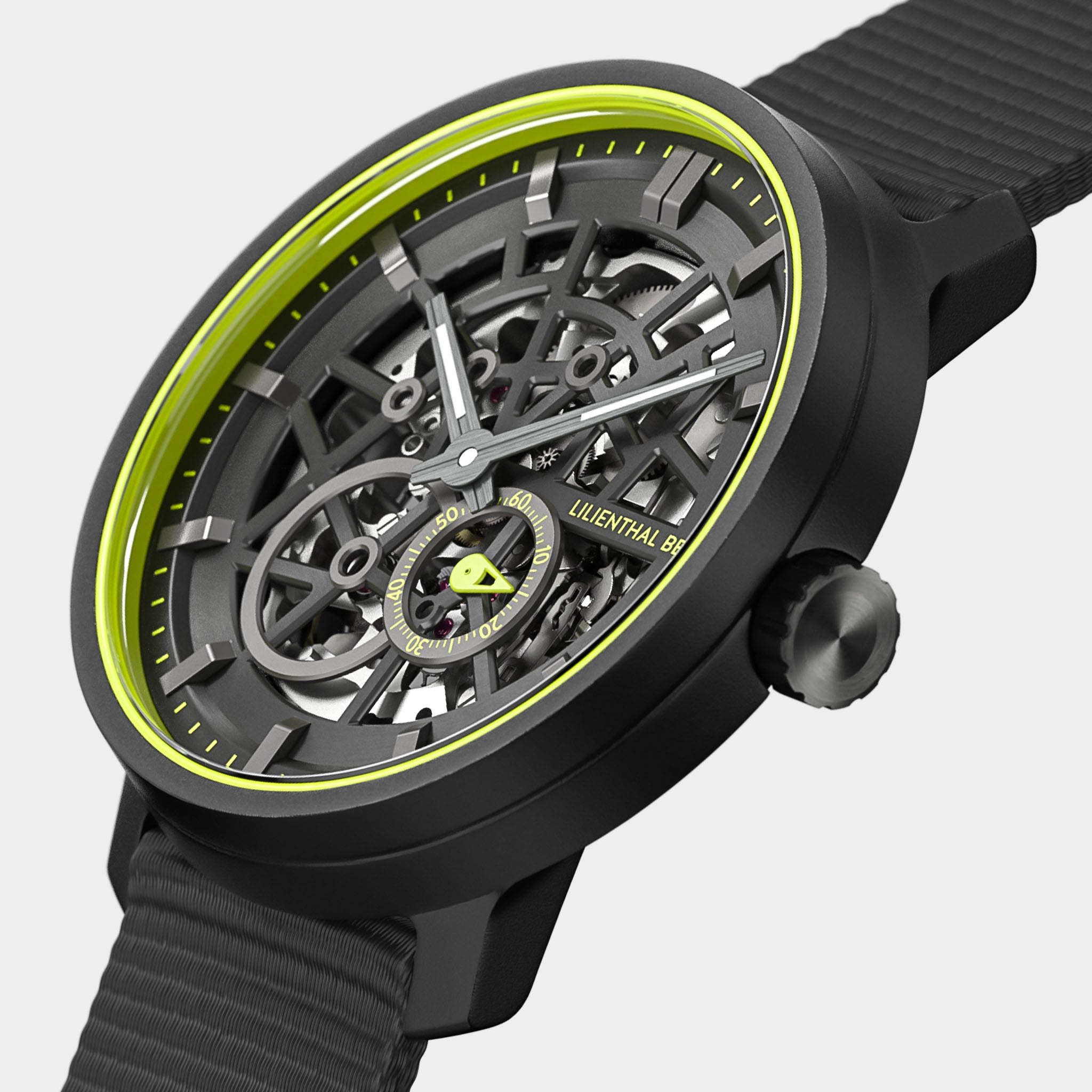 lilienthal-berlin-neolux-skeleton-black-lime-automatik-herrenuhr image 2