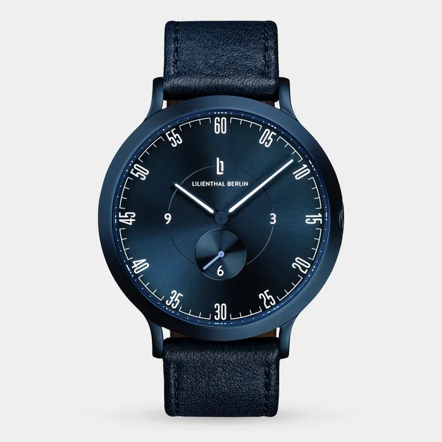 lilienthal-berlin-lilienthal-1-herrenuhr-all-blue-42-5-mm image 1