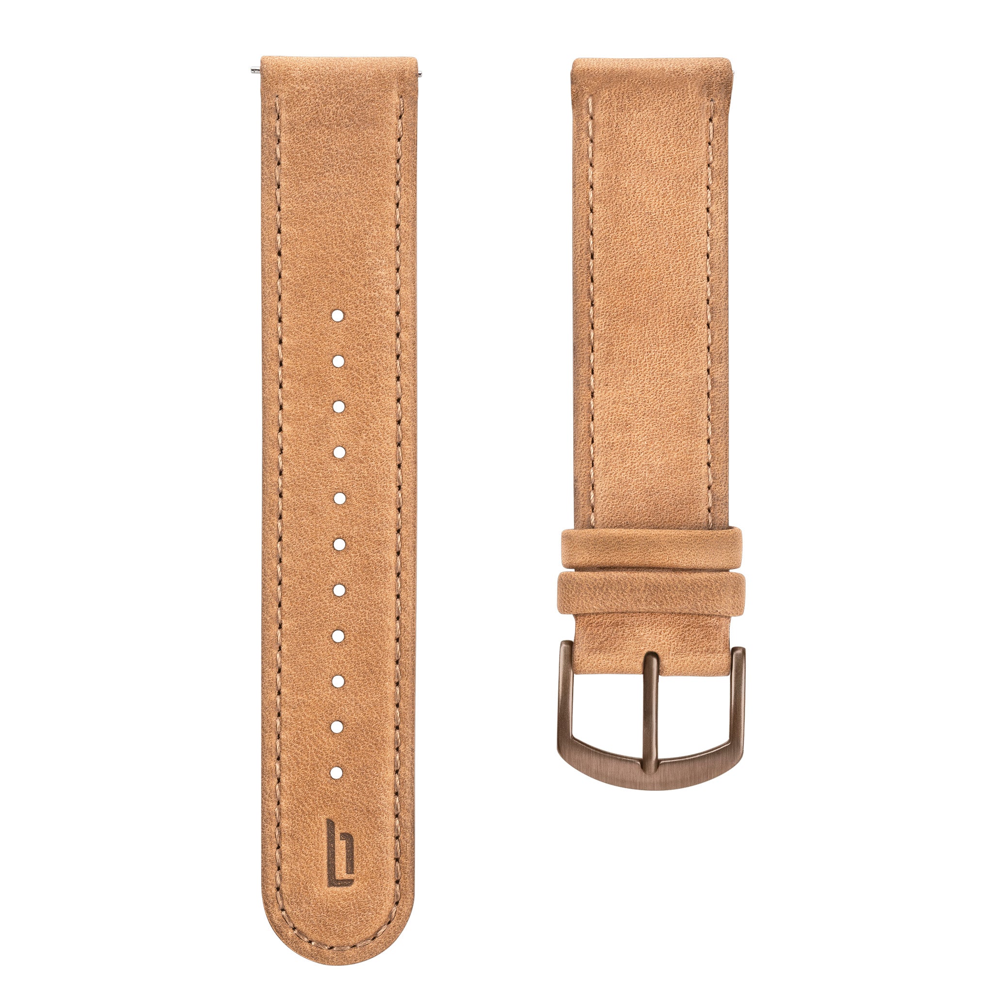 lilienthal-berlin-lederarmband-light-brown-wechselarmband image 3