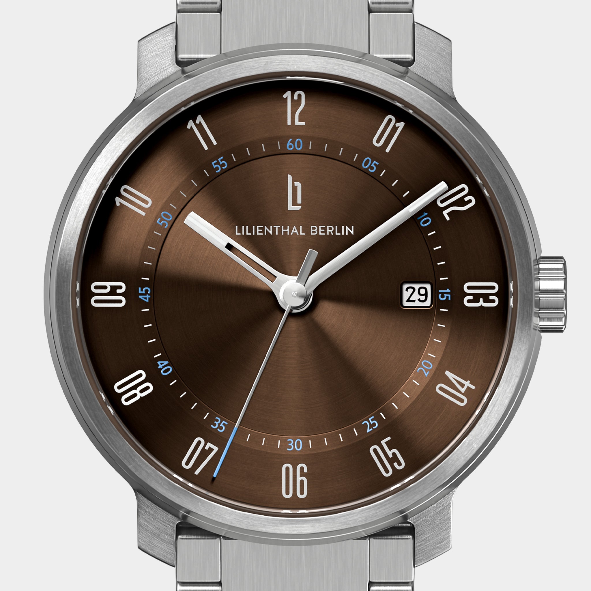 lilienthal-berlin-neolux-silver-brown-automatik-uhr-42-mm image 6