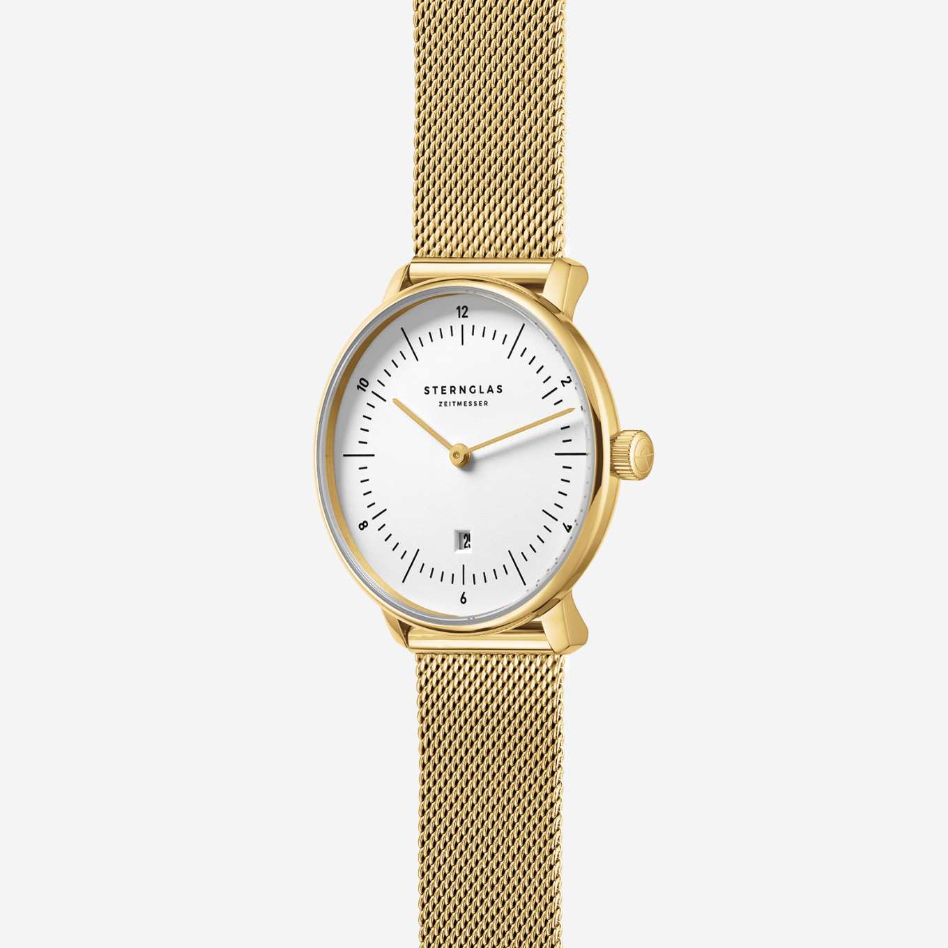 sternglas-naos-xs-damenuhr-33-mm-champagner-gold-edelstahl image 3