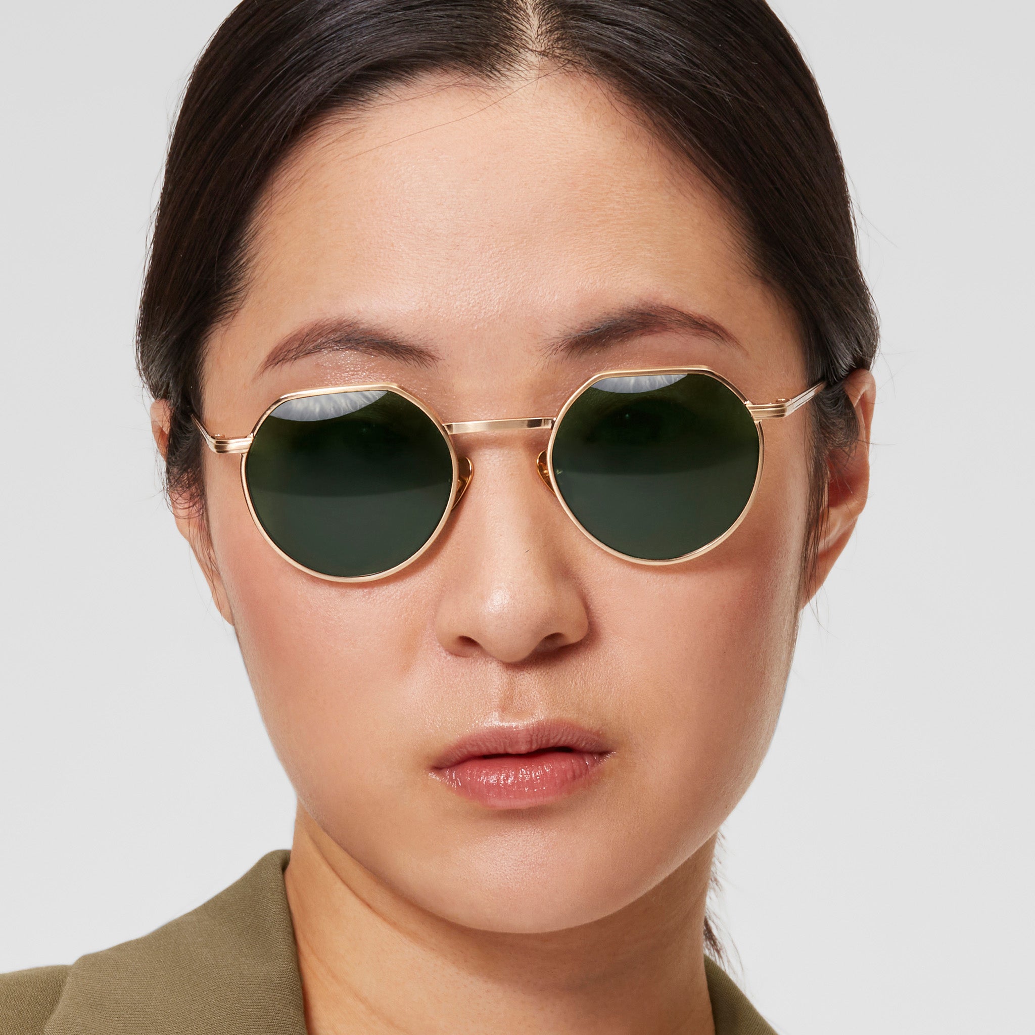 lilienthal-berlin-nu-jazz-sonnenbrille-brushed-gold-tortoise-green image 4