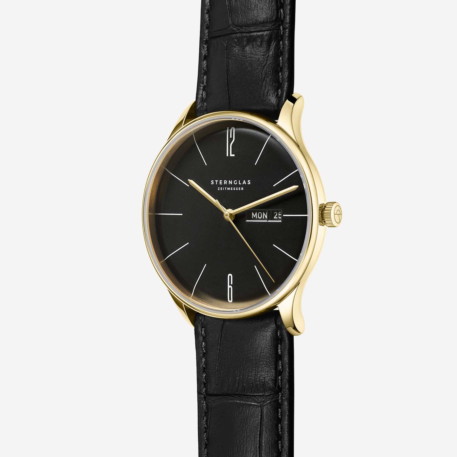 sterngas-berlin-pianoschwarz-unisex-uhr-38-mm-leder image 3
