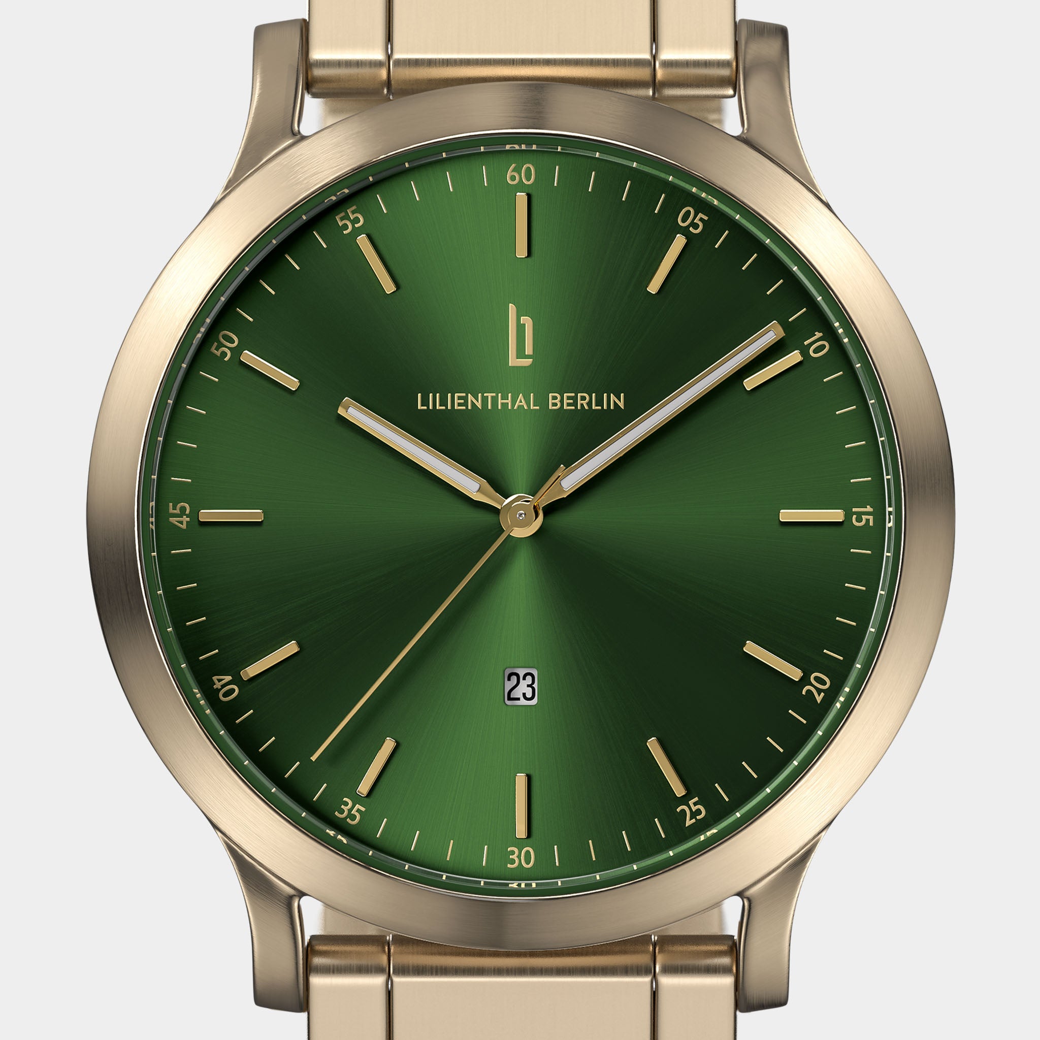 lilienthal-berlin-huxley-beige-gold-green-armbanduhr-40-mm image 5