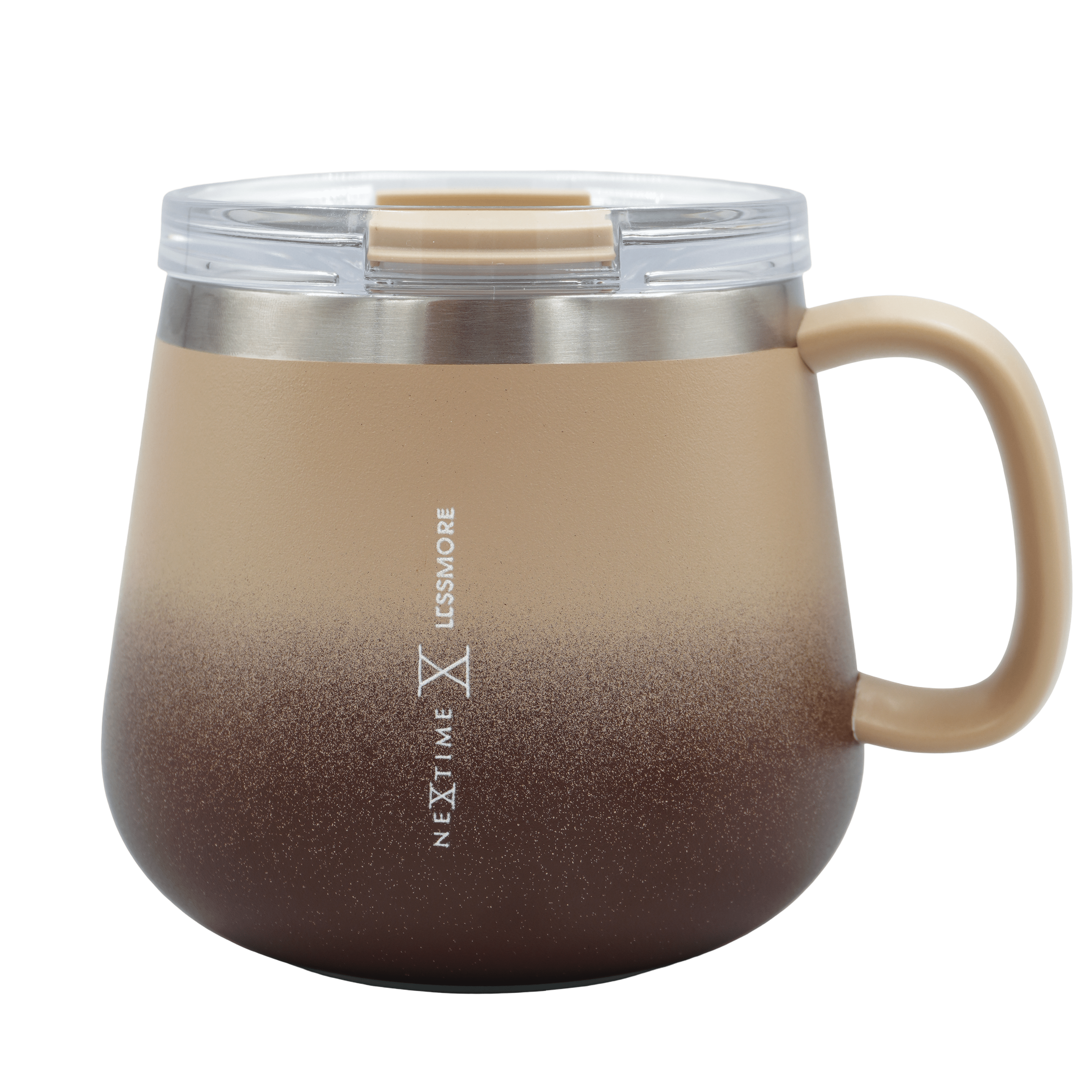 nextime-chubby-mug-thermobecher-473-ml-edelstahl-schokobraun image 1