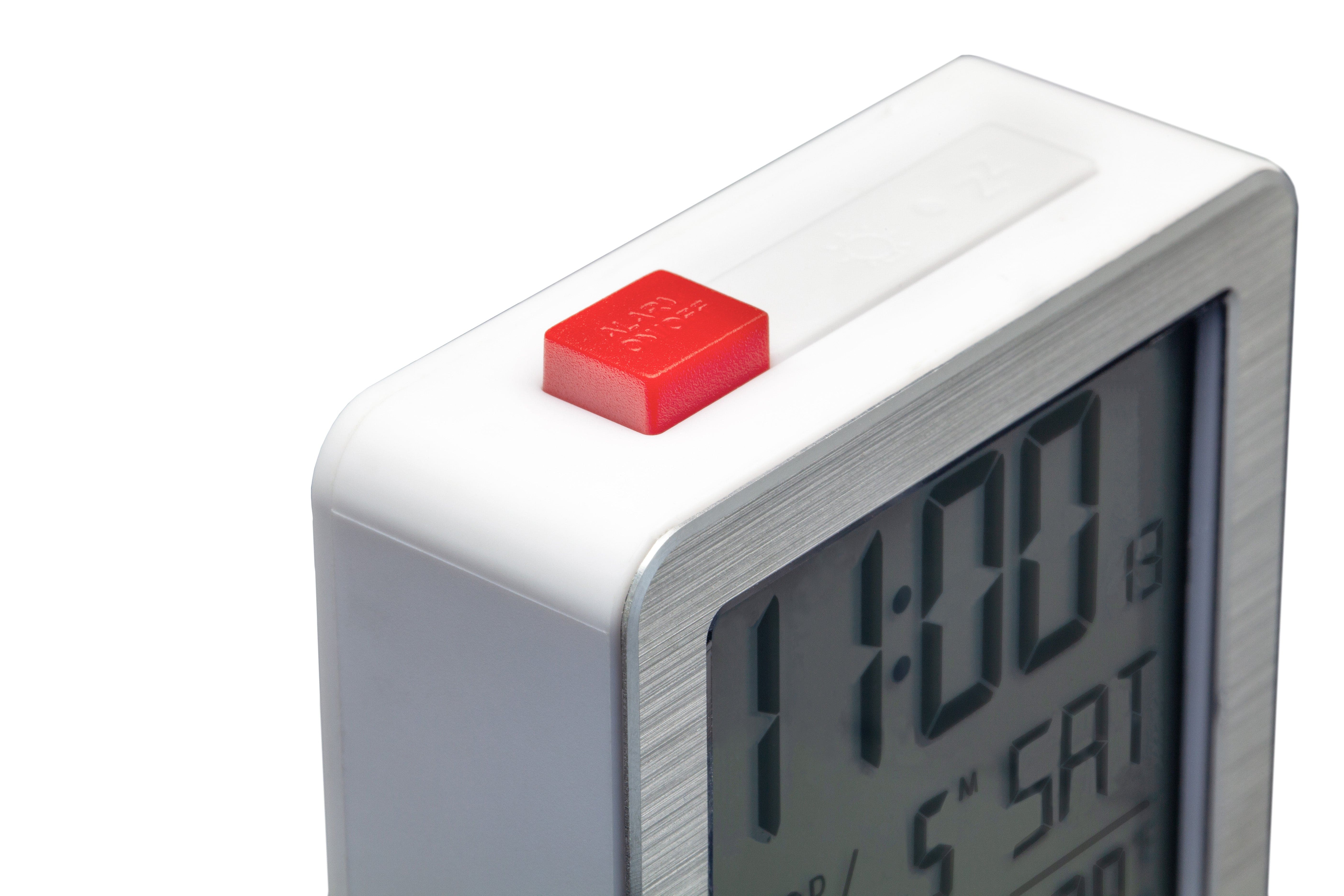 nextime-mini-digitale-tischuhr-wecker-6x6-4x2-1-cm-metall-abs-mit-temperatur image 5