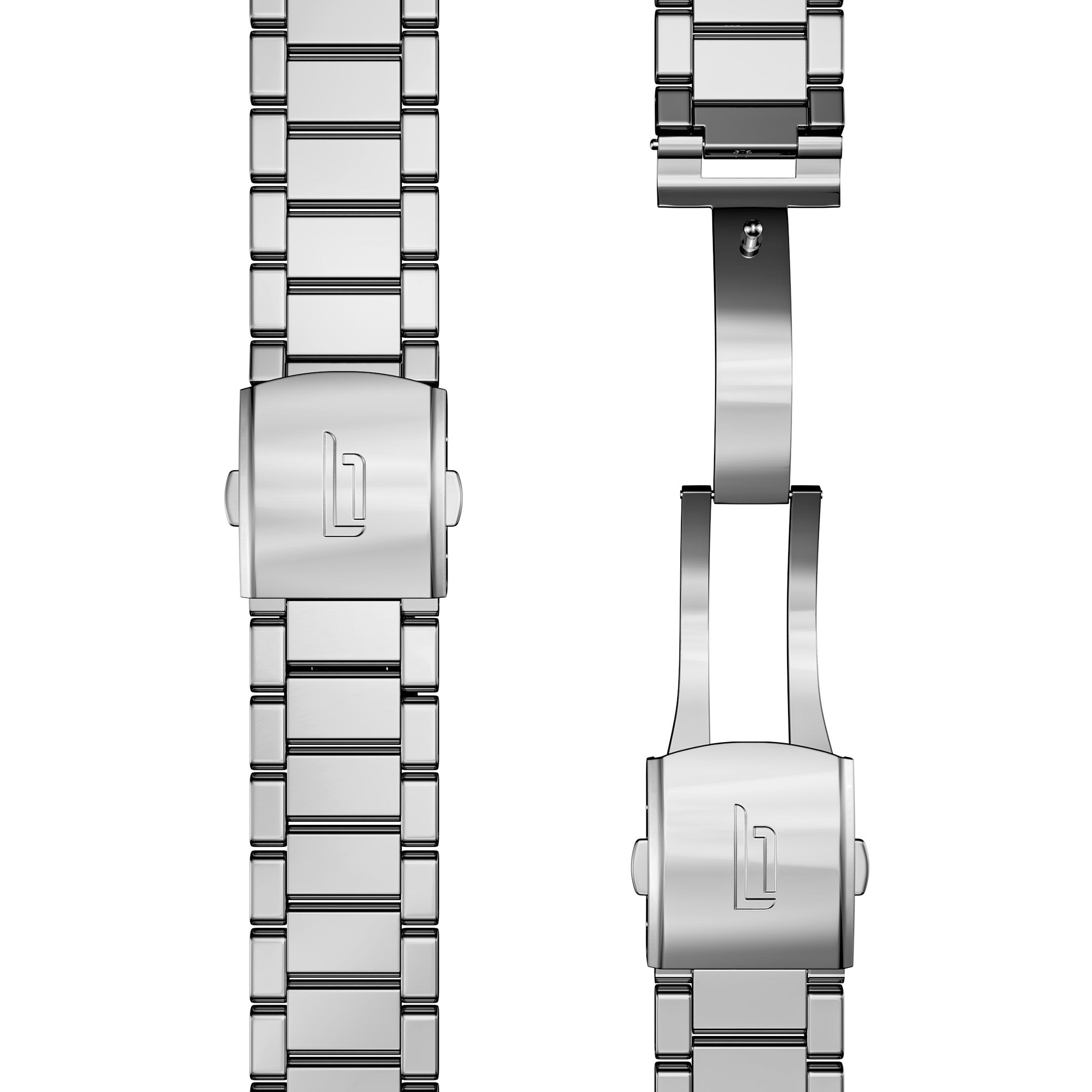 lilienthal-berlin-uhrenarmband-edelstahl-silver-polished image 3