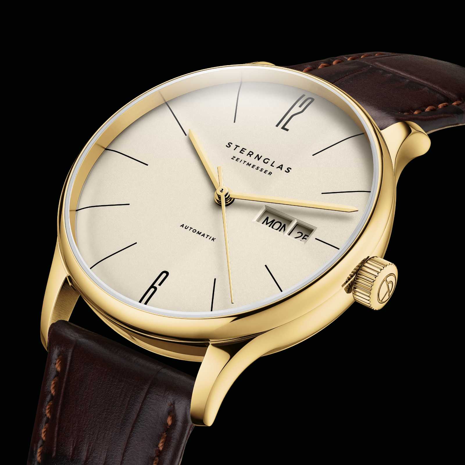 sternglas-berlin-automatik-herrenuhr-38-mm-leder-sepia-gold image 8