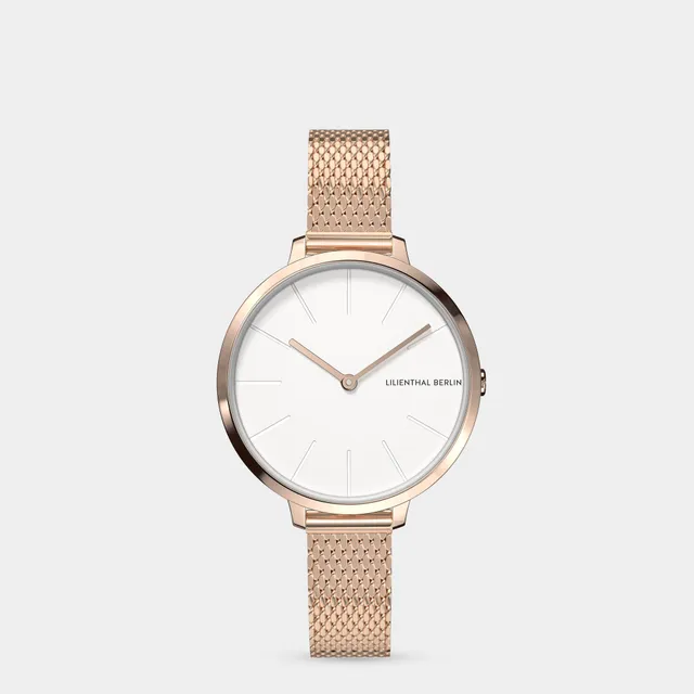 lilienthal-berlin-rosalux-damenuhr-rosegold-white-30-mm image 1