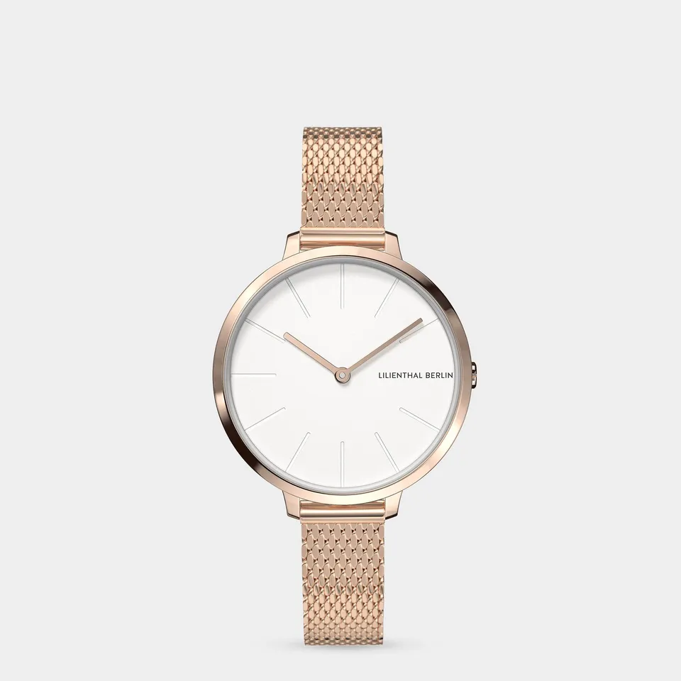 lilienthal-berlin-rosalux-damenuhr-rosegold-white-30-mm image 1