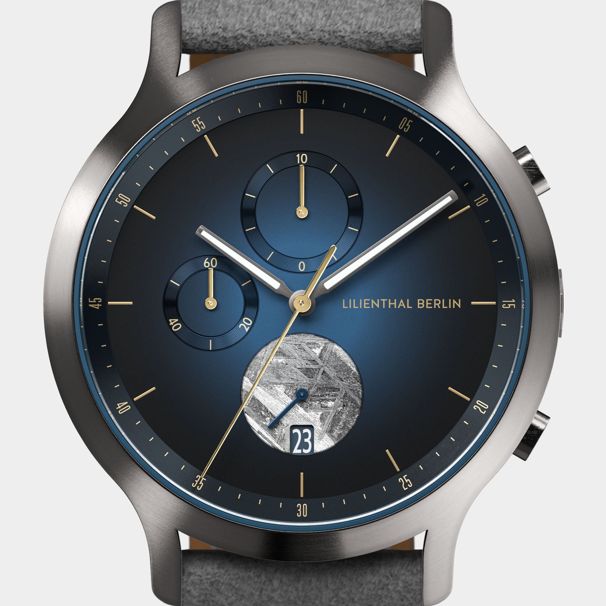 lilienthal-berlin-chronograph-meteorite-uhr-midnight-gold image 6