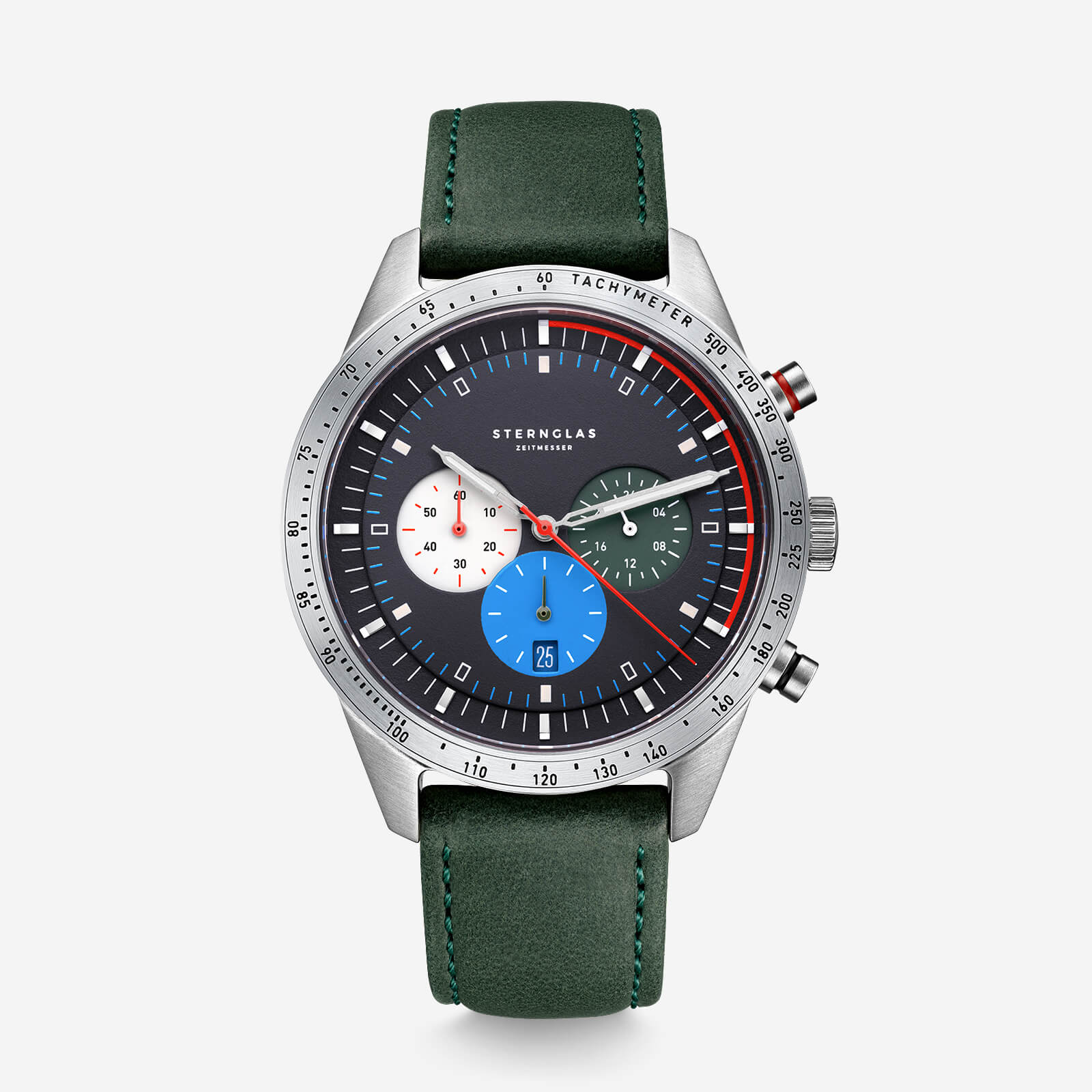 sternglas-tachymeter-chronograph-blau-modena-gr-n image 1