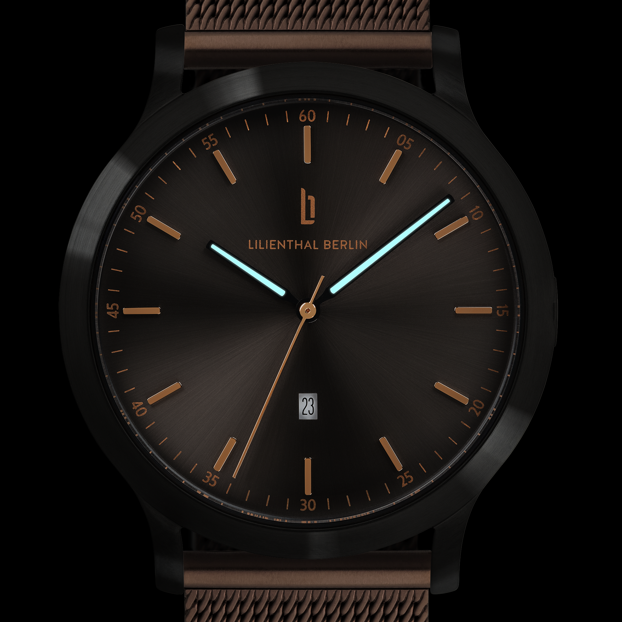 lilienthal-berlin-huxley-armbanduhr-black-bronze-40-mm image 7