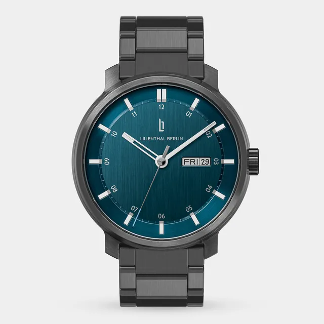 lilienthal-berlin-neolux-day-date-dark-silver-blue-automatikuhr-42-mm image 1