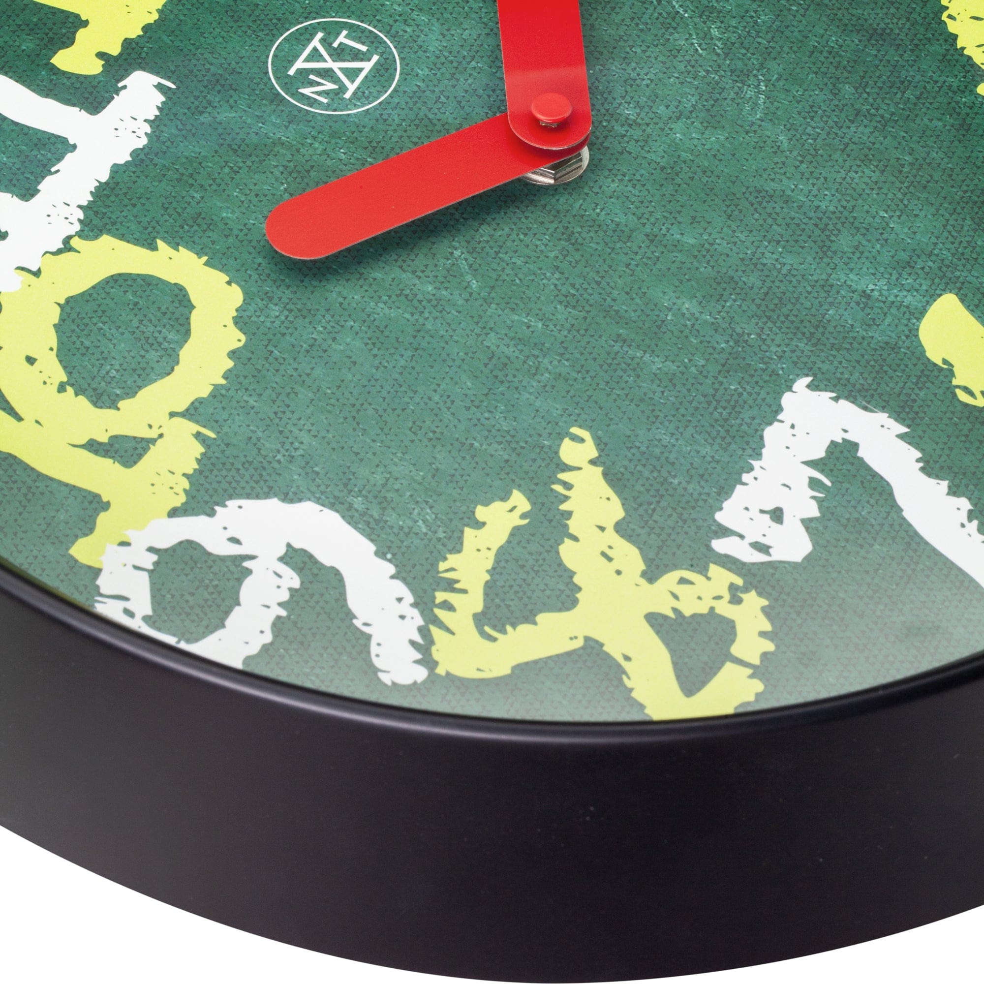 nextime-chalkboard-wanduhr-30-cm-silent-kunststoff-gr-n-tafel-look image 4