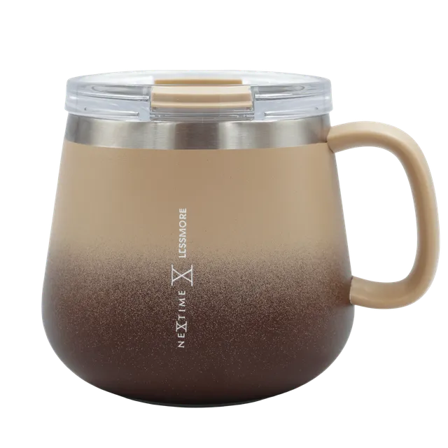 nextime-chubby-mug-thermobecher-473-ml-edelstahl-schokobraun image 1
