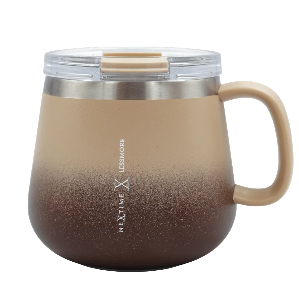 nextime-chubby-mug-thermobecher-473-ml-edelstahl-schokobraun image 1