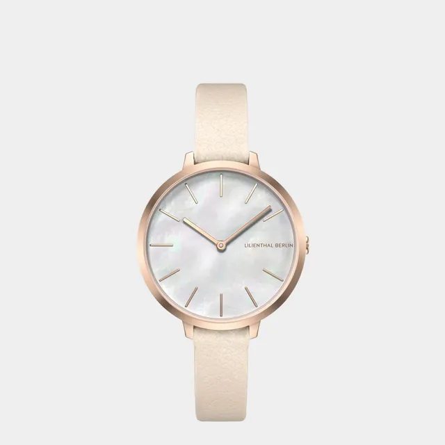 lilienthal-berlin-rosalux-damenuhr-rose-pearl-white-30-mm image 1