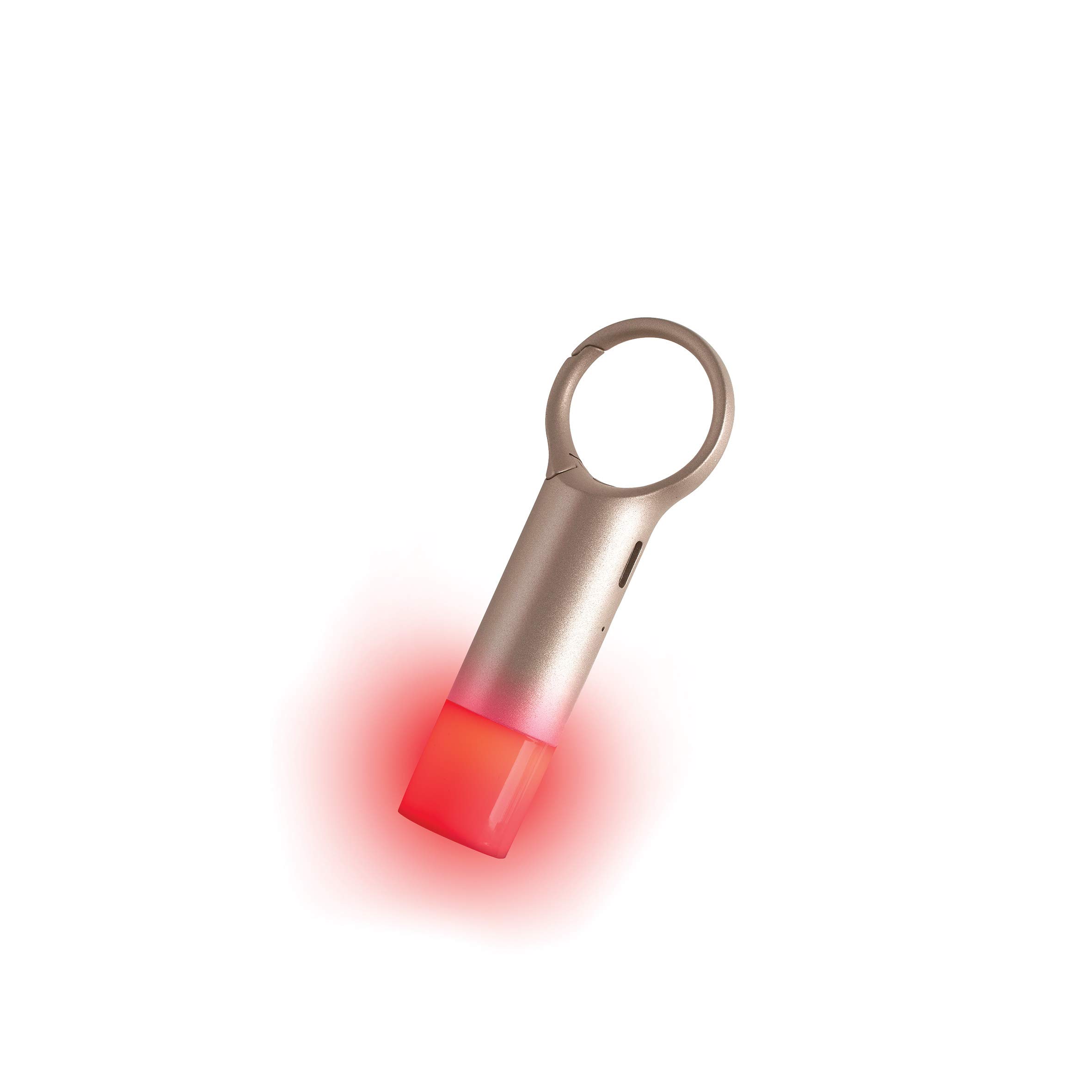lexon-nomady-flash-led-warnleuchte-mit-goldenem-karabiner image 4