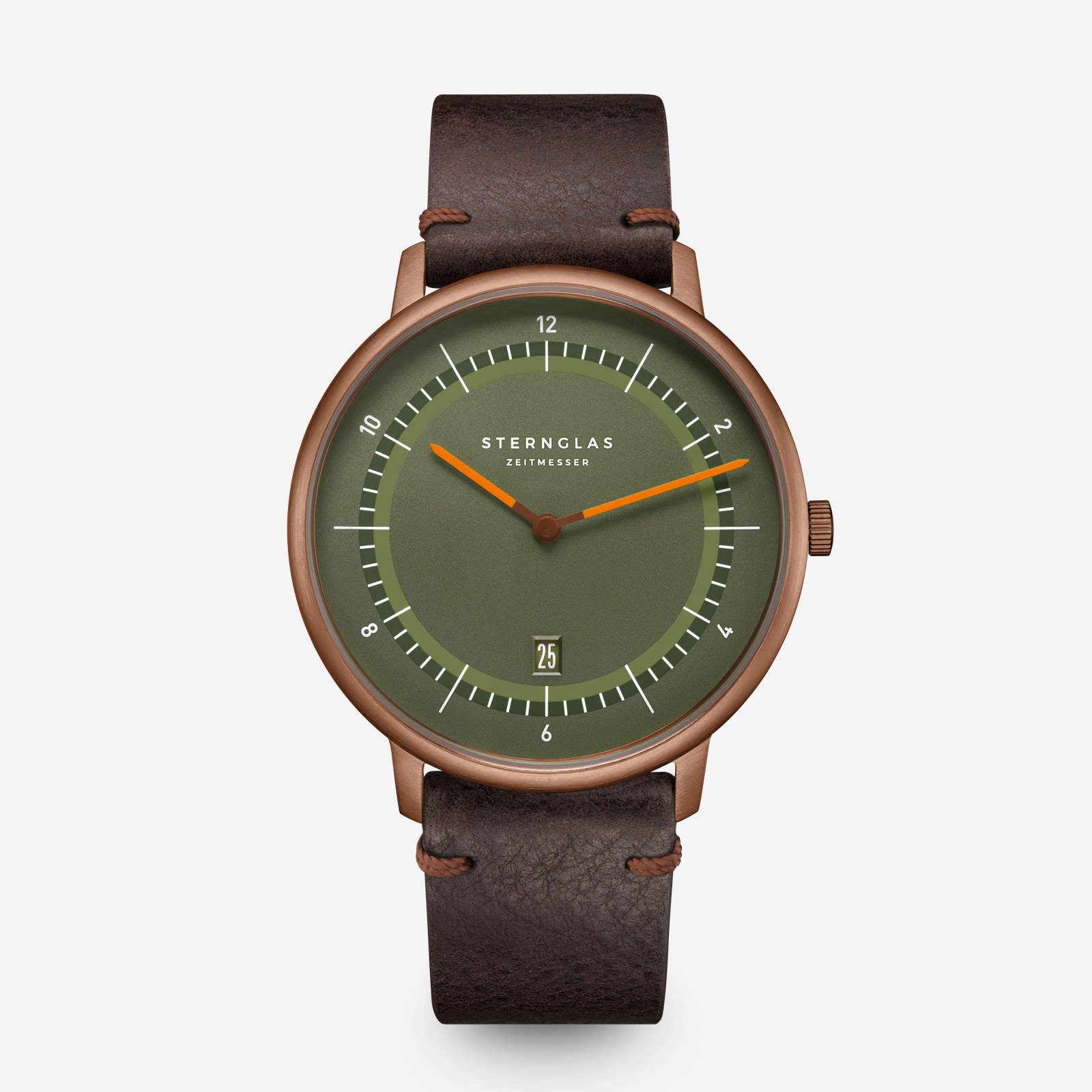 sternglas-naos-xl-edition-1905-42mm-bronze-lederuhr-speicherstadt-hommage image 1