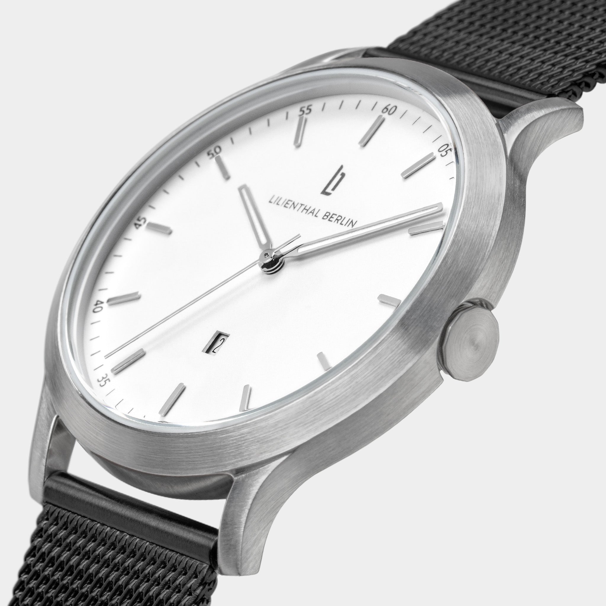 lilienthal-berlin-huxley-silver-white-armbanduhr-40-mm-2 image 2