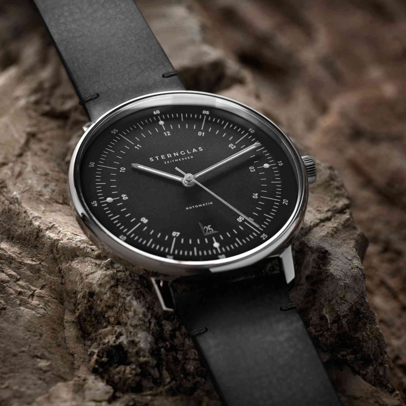 sternglas-hamburg-automatik-herrenuhr-42-mm-graphit image 8