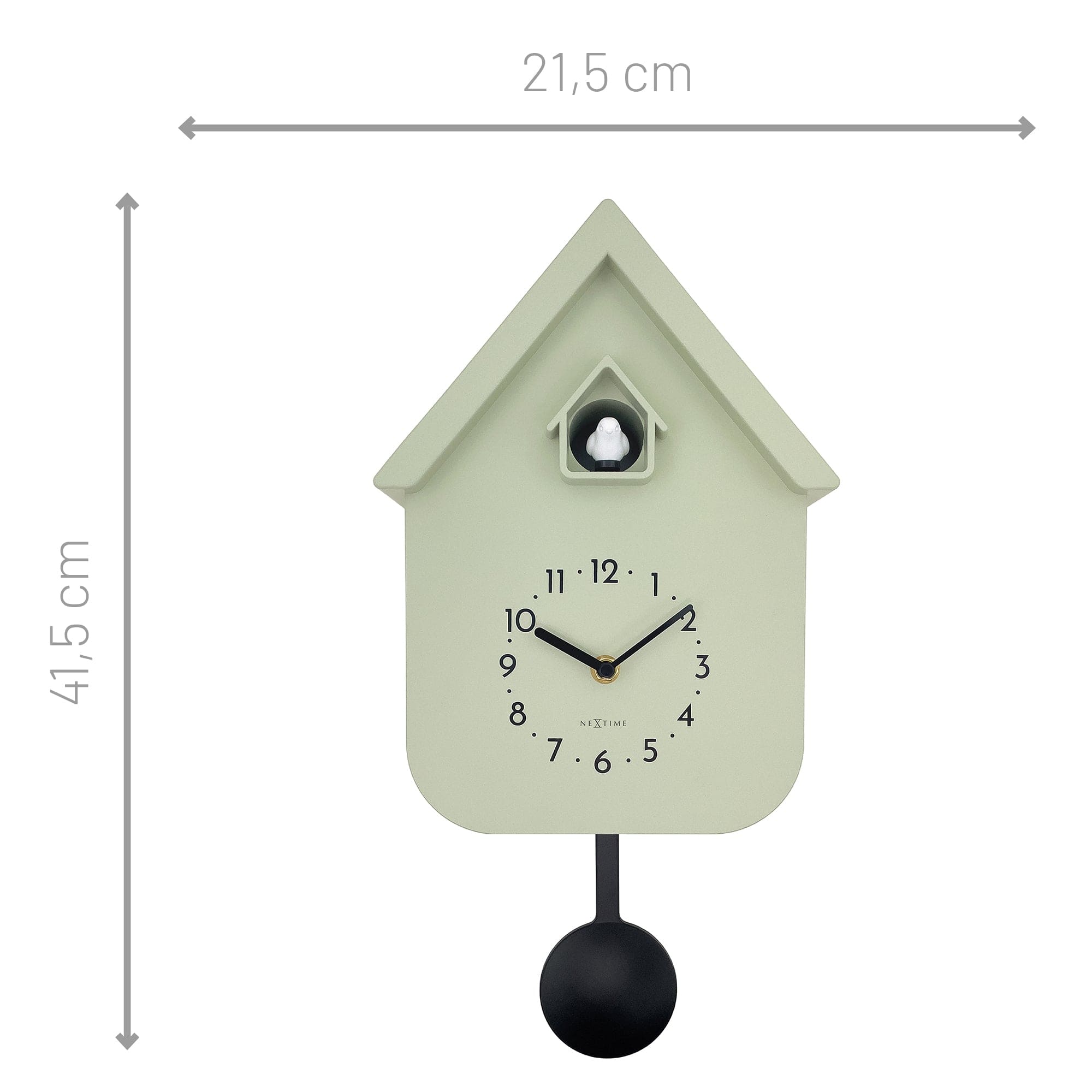 nextime-twitter-kuckucksuhr-pendel-21-5x41-5-cm-modern image 7