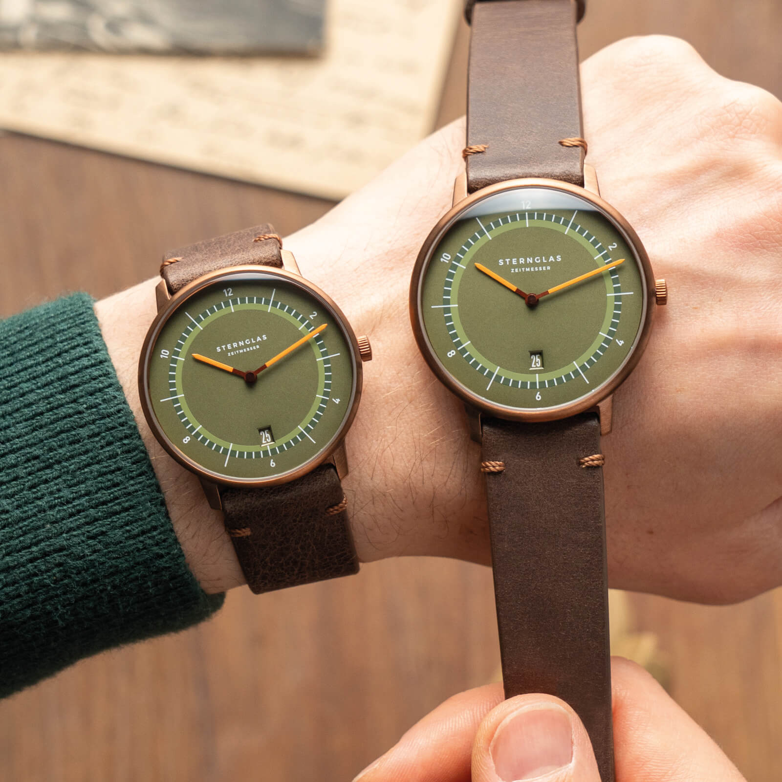 sternglas-naos-edition-1905-uhr-38-mm-bronze-leder image 7