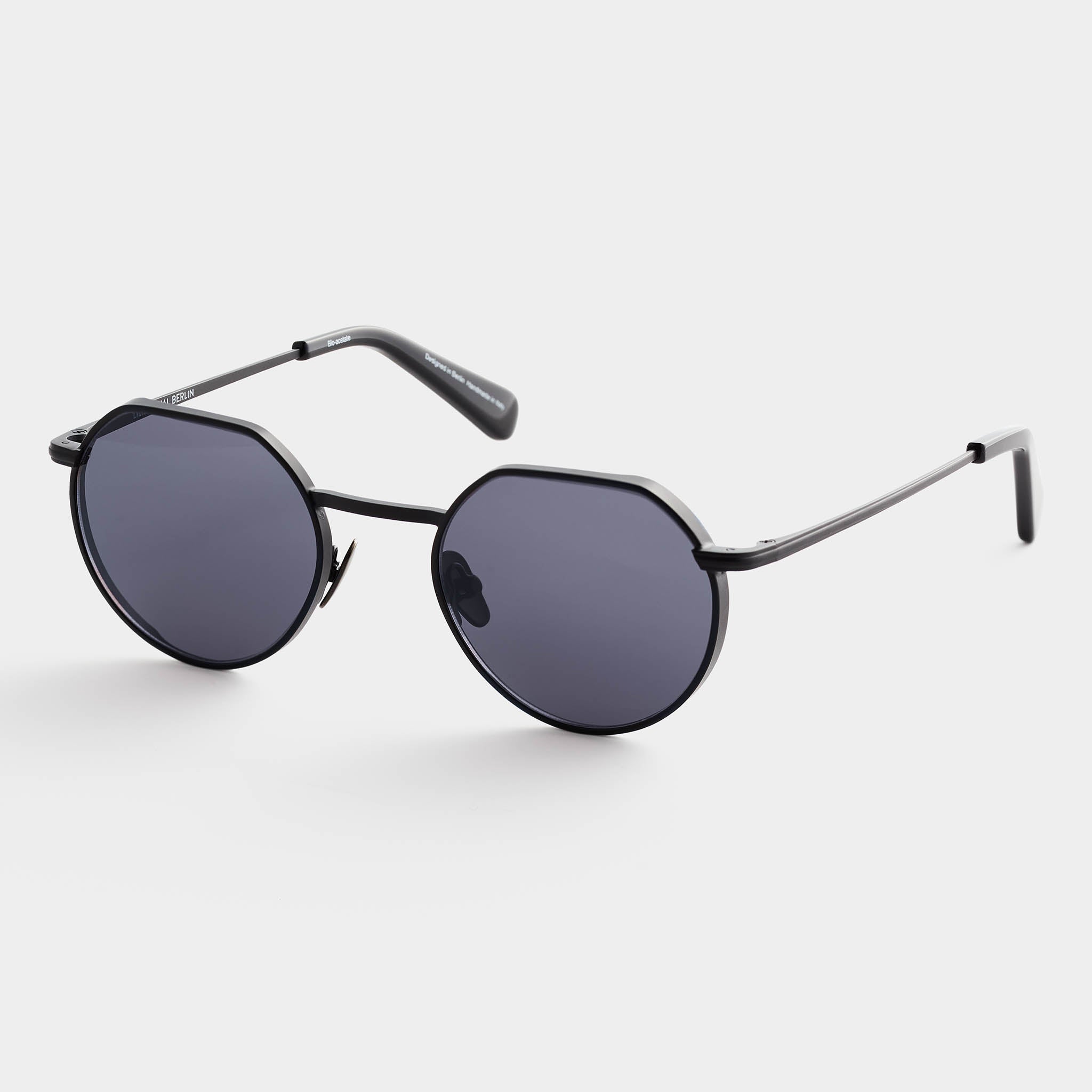 lilienthal-berlin-nu-jazz-black-gray-runde-sonnenbrille-medium-fit image 2