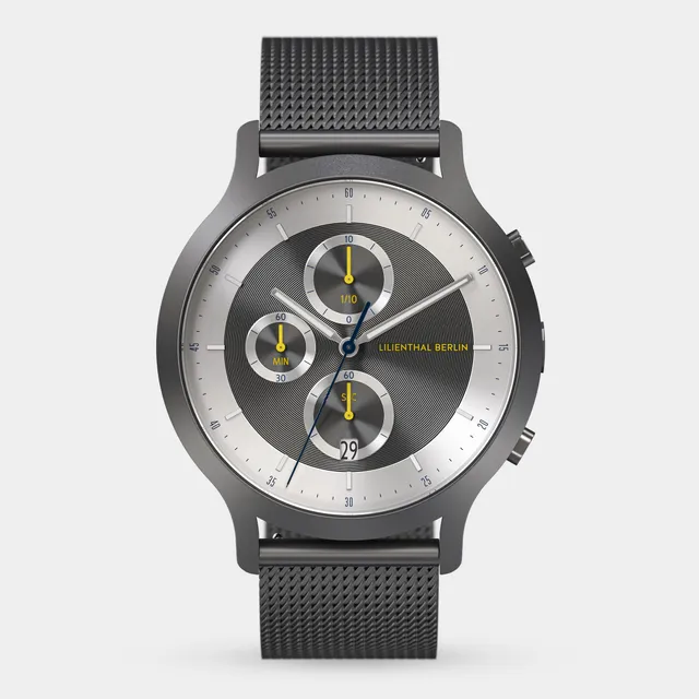 lilienthal-berlin-chronograph-lp-dark-silver-white-chronograph-2 image 1