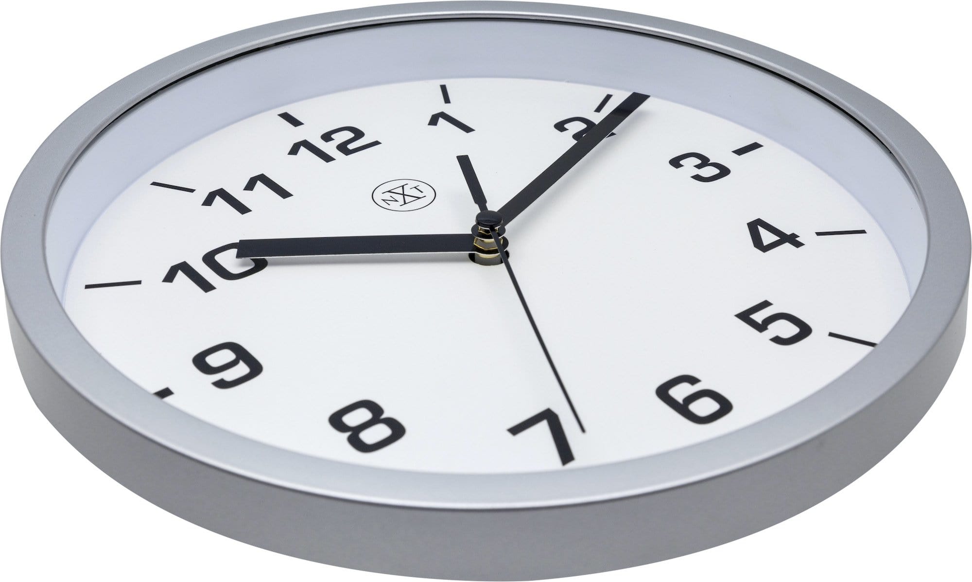 nextime-easy-small-wanduhr-20-cm-kunststoff-wei image 8