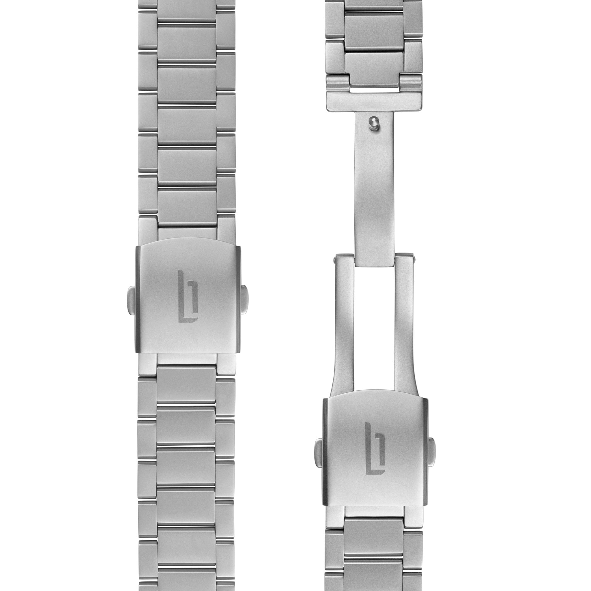lilienthal-berlin-edelstahl-armband-silver-matte-f-r-lilienthal-1 image 3