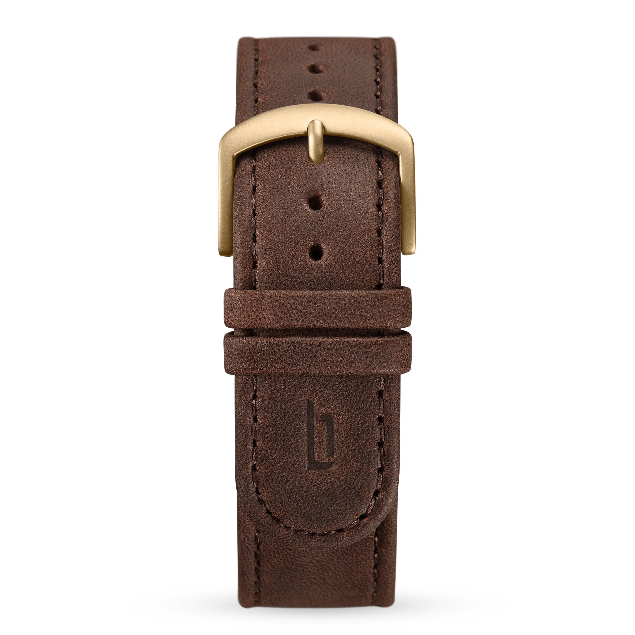 lilienthal-berlin-leather-strap-dark-brown-lederarmband-dunkelbraun-2 image 1