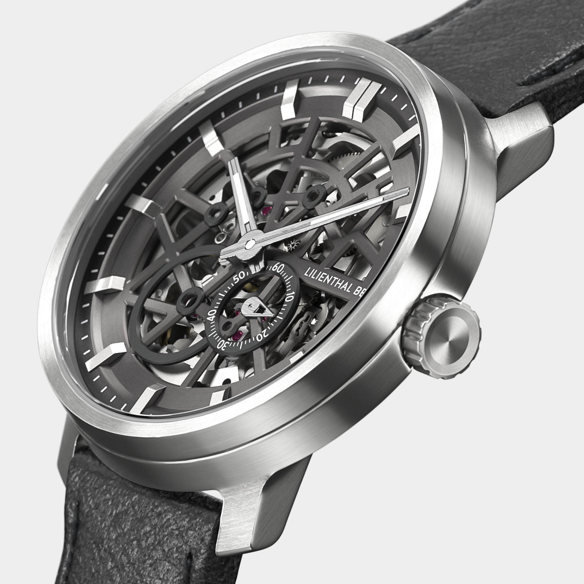 lilienthal-berlin-neolux-skeleton-automatikuhr-silver-grey-42-mm image 2