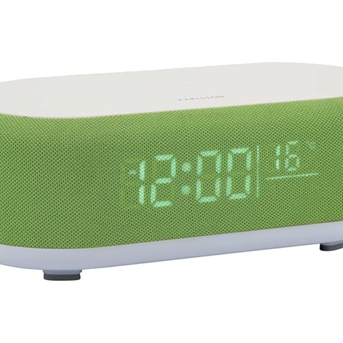 karlsson-vogue-wecker-hellgr-n-19-8-x-9-8-x-7-cm-mit-bluetooth-lautsprecher-und- image 8