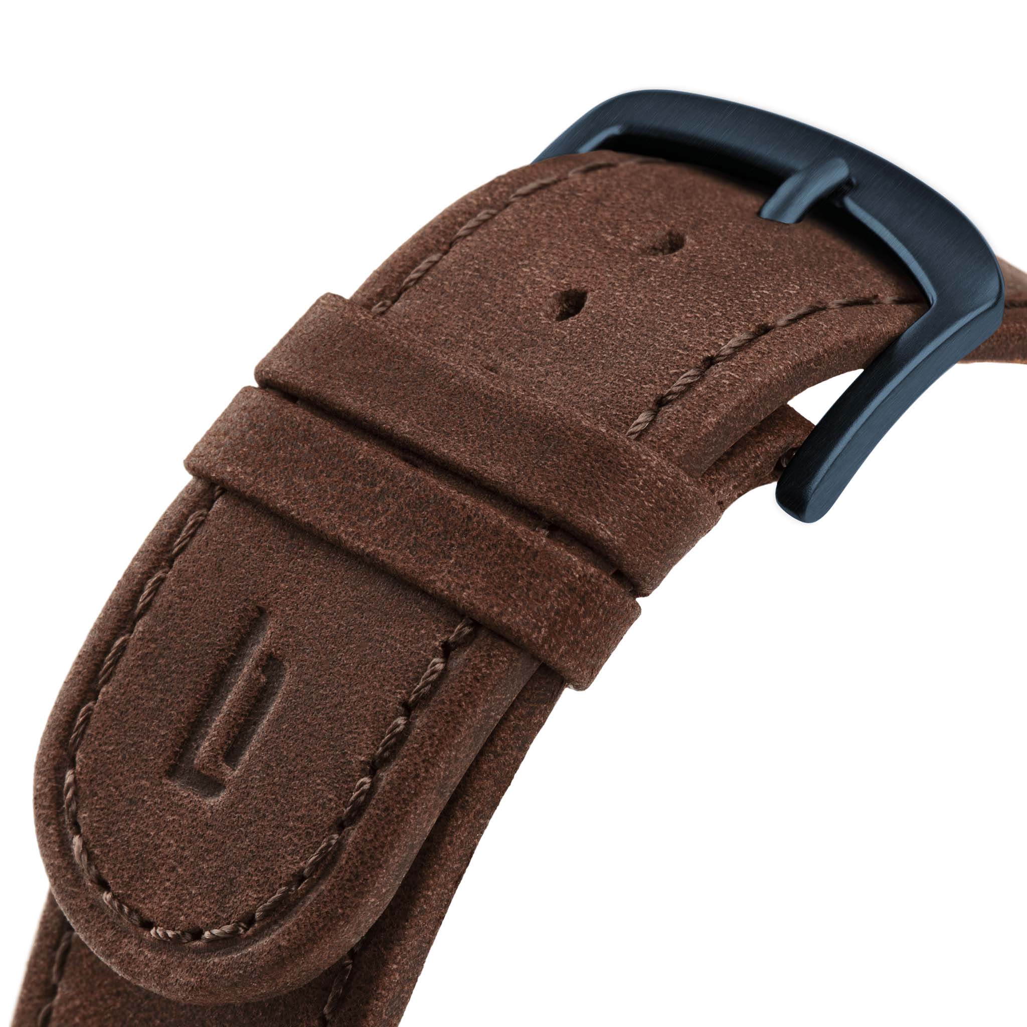 lilienthal-berlin-leather-strap-leder-wechselarmband-dunkelbraun image 2